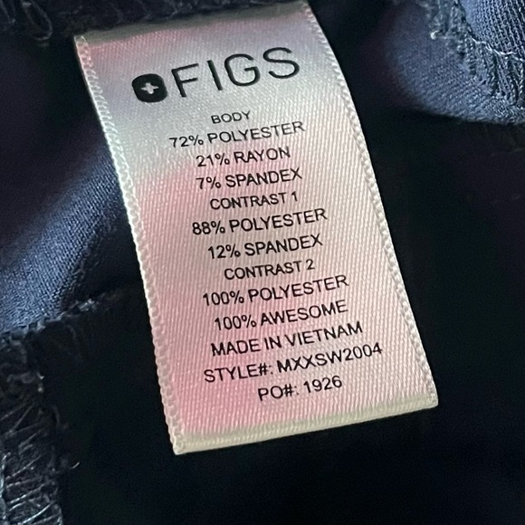 Figs • Tansen Jogger Navy Blue Scrub Pants - Picture 5 of 10